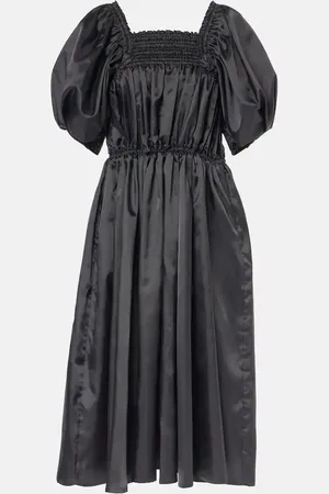 NOIR KEI NINOMIYA Vestido midi fruncido