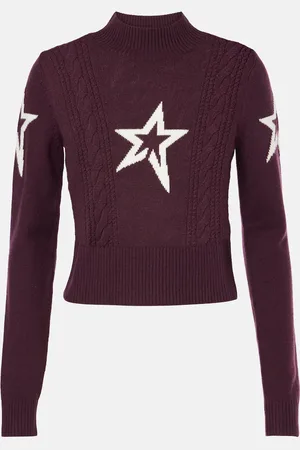 Perfect Moment Jersey de punto trenzado de lana