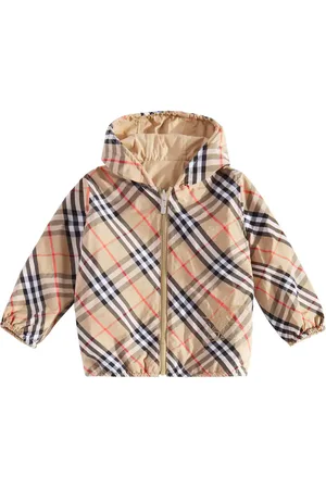 Burberry Chaqueta técnica con Burberry Check reversible
