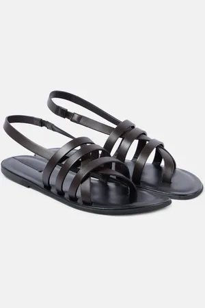 The Row Sandalias Line de piel