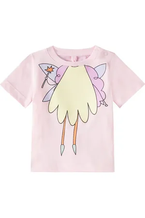 Stella McCartney Bebé - camiseta de jersey de algodón