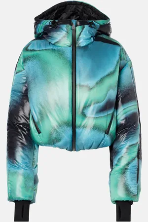 Aztech Chaqueta de esquí Daisy de plumas