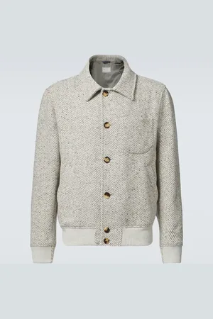 Brunello Cucinelli Chaqueta bomber de lana virgen