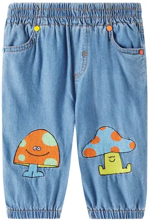 Stella McCartney Bebé - jeans bordados