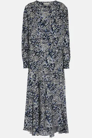 Isabel Marant Vestido largo Hanane de mezcla de seda