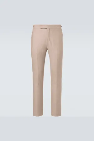 GABRIELA HEARST Pantalones de traje Sebastian de lana y cachemir