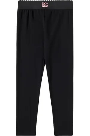 Dolce & Gabbana Leggings de mezcla de algodón con DG