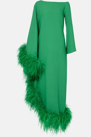 ‎Taller Marmo‎ Vestido de fiesta Ubud Extravaganza con plumas