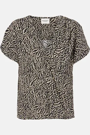 Marant Etoile Top Delocia estampado