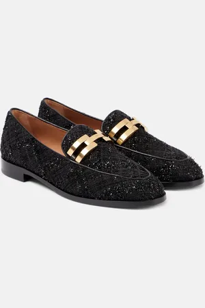 Aquazzura Mocasines Brandi de bouclé