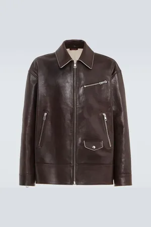 Gucci Chaqueta biker de piel