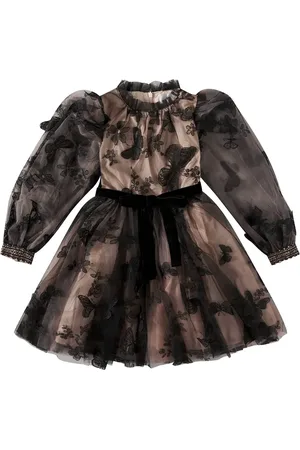 Petite Amalie Vestido de tul con encaje