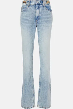 Stella McCartney Jeans slim de tiro alto