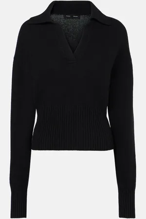 Proenza Schouler Polo Jeanne de cachemir y lana