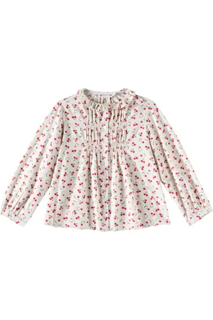 BONPOINT Blusa Gentille de algodón estampada