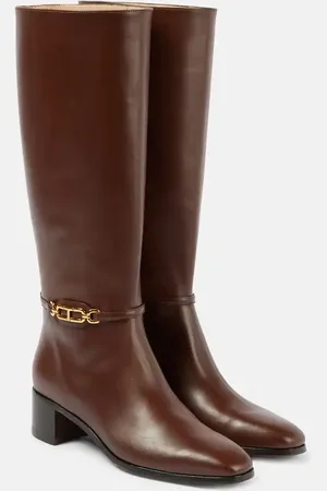 Tom Ford Botas altas Whitney de piel
