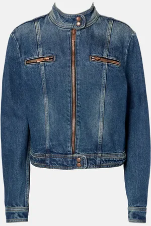 MAGDA BUTRYM Chaqueta cropped de denim