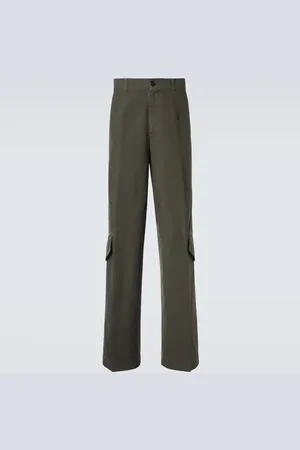 DRIES VAN NOTEN Pantalones cargo de algodón