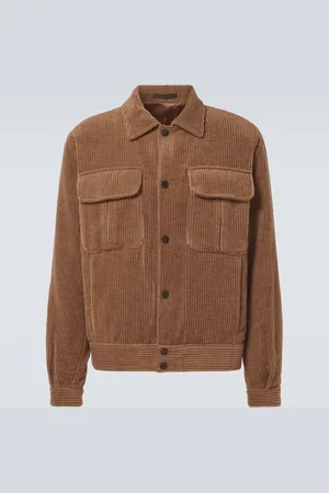 Giorgio Armani Chaqueta de terciopelo de lana y cachemir