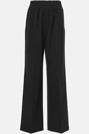 Fforme Pantalones anchos Maud de algodón y lino