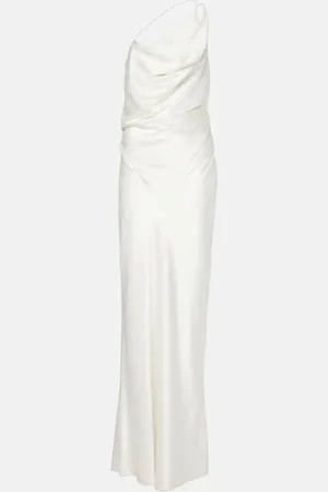 The Sei Vestido de fiesta de satén de seda
