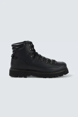 Moncler Botas Peka Trek de piel
