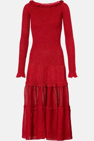 Altuzarra Vestido largo asimétrico Polly de jersey