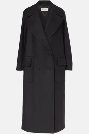 DRIES VAN NOTEN Abrigo cruzado de mezcla de lana