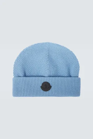 Moncler Gorro de lana virgen con logo