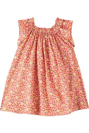 BONPOINT Vestido Goldina de algodón con volantes