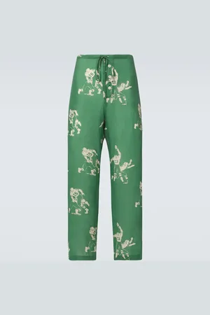 BODE Pantalones de pijama Football de lino