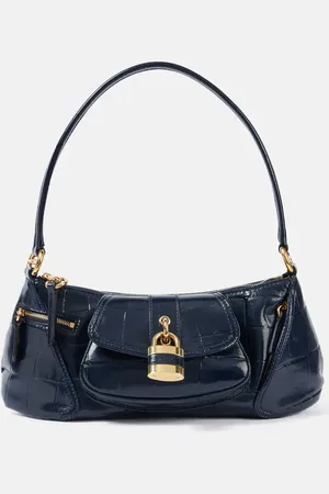 Chloé Chloé Bolso al hombro Le 99 Small de piel grabada