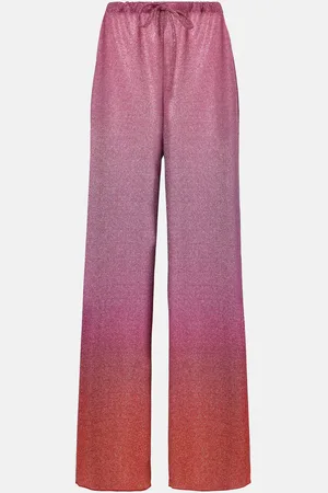 Oseree Oséree Pantalones anchos Lumière de lamé
