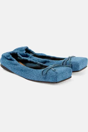 Jacquemus Bailarinas Les Ballerines de denim