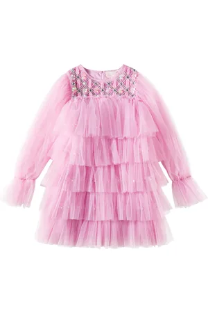 Tutu Du Monde Vestido Mystic Flower de tul adornado