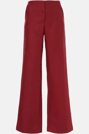 FAITHFULL THE BRAND Pantalones anchos Lulea de lino