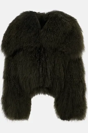 The Attico Chaqueta bomber de pelo sintético