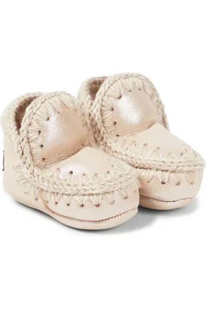 Mou Bebé - botines de ante con borrego