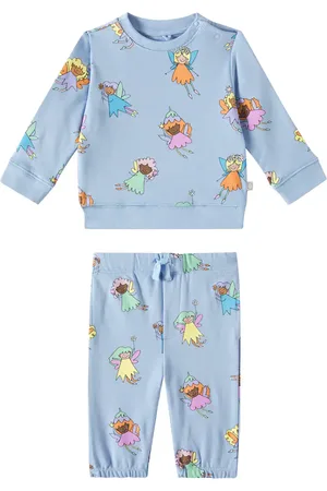Stella McCartney Bebé - chándal de algodón estampado