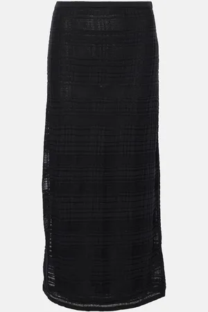 Proenza Schouler Falda midi White Label de mezcla de algodón