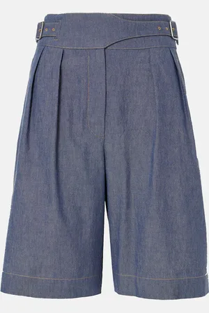 Loro Piana Bermudas Valmar de chambray