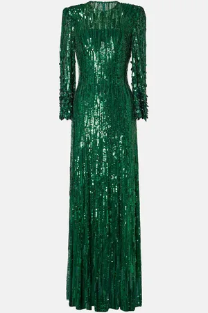 Jenny Packham Vestido de fiesta Nymph con lentejuelas