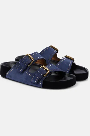 Isabel Marant Sandalias Lennyo de ante con tachuelas