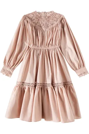 Petite Amalie Vestido de popelín de algodón
