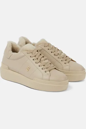 Bogner Zapatillas Hollywood de piel con borrego