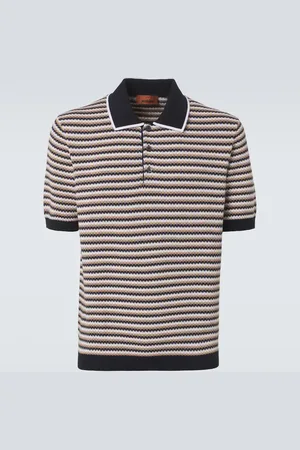 Missoni Polo de algodón en zigzag