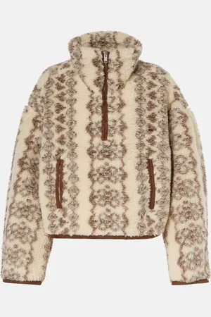 Marant Etoile Jersey Marie de teddy estampado