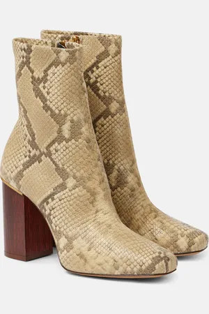 Chloé Chloé Botines Ambre de piel grabada