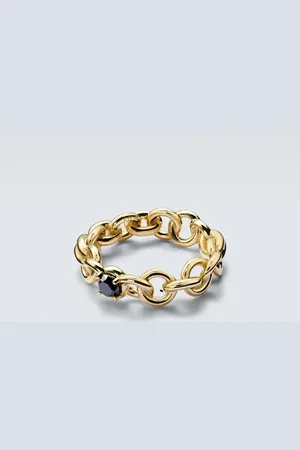 SPINELLI KILCOLLIN Anillo Fused Serpents Large de oro de 18 ct con diamante