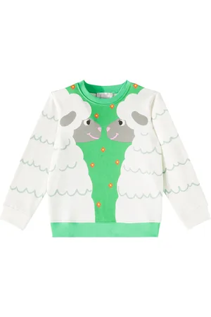 Stella McCartney Sudadera en jersey de algodón estampada